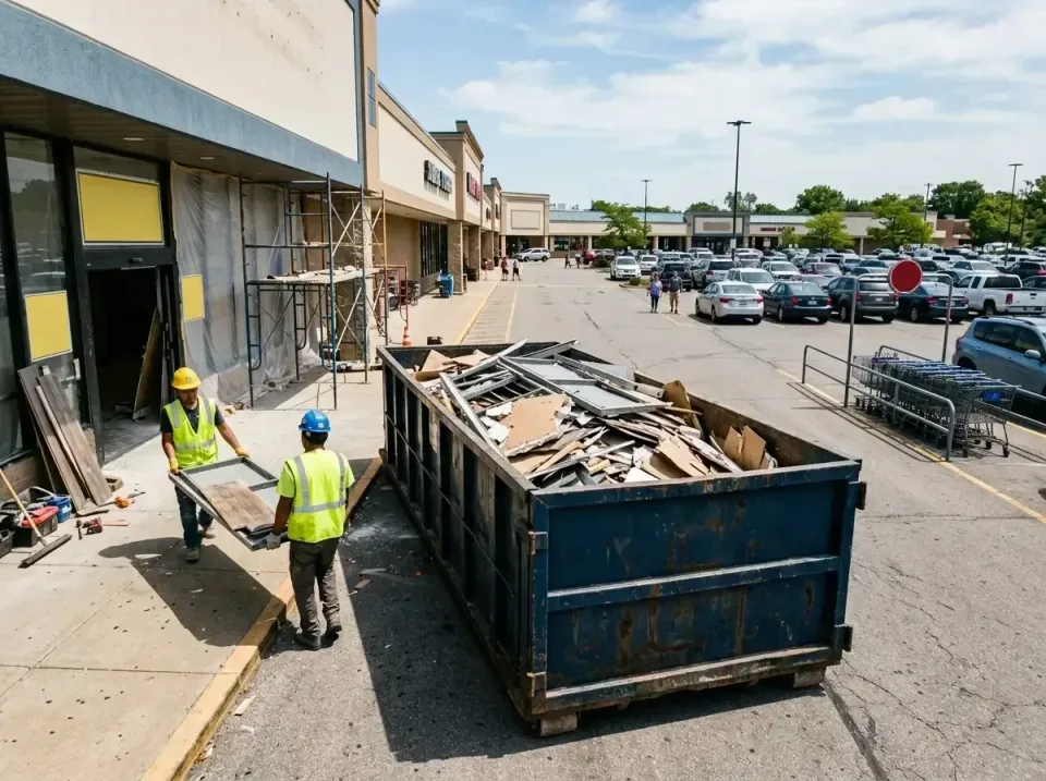 retail-store-renovation-debris-003 — frequently asked questions, Roll-off Dumpster Rentals in Des Peres, MO